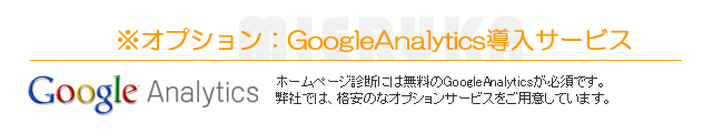 GoogleAnalytics導入サービス